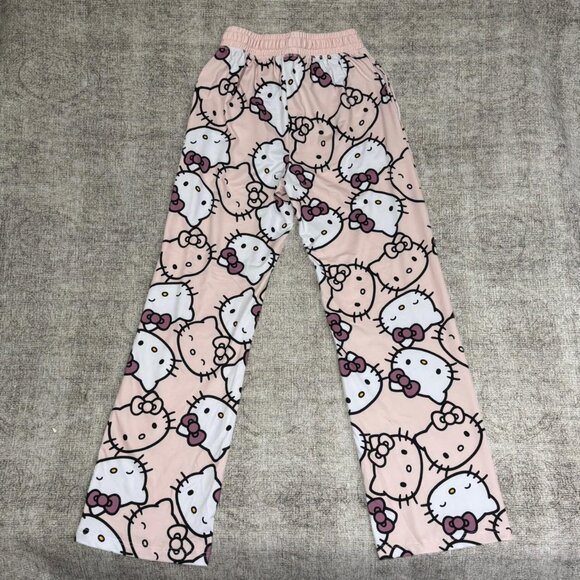Hello Kitty pink and white loungewear pants - Picture 3 of 6